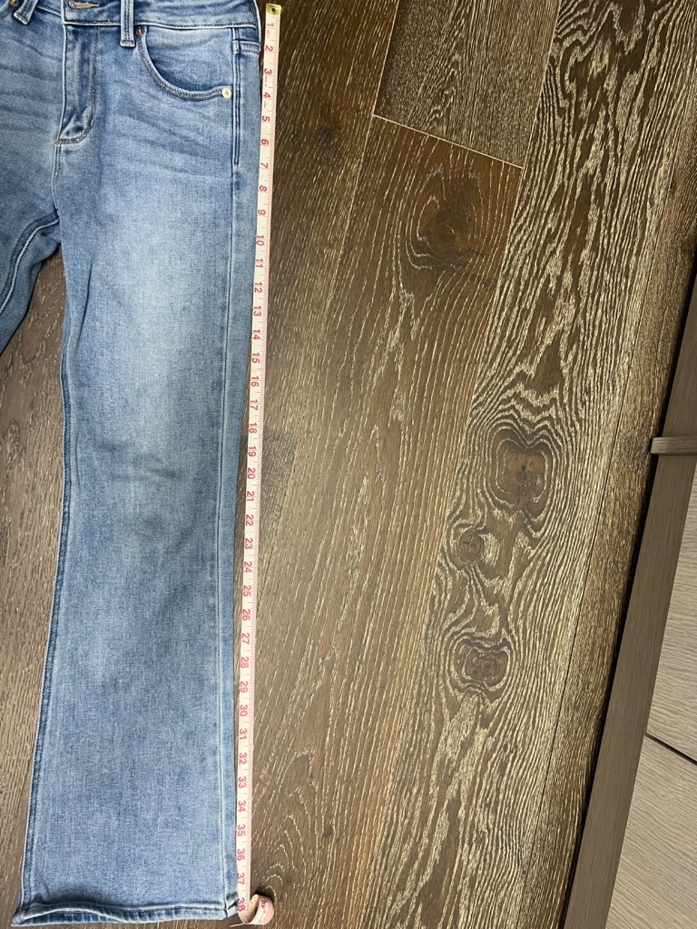 Just USA Light Wash Flare Jeans - Picture 5 of 5
